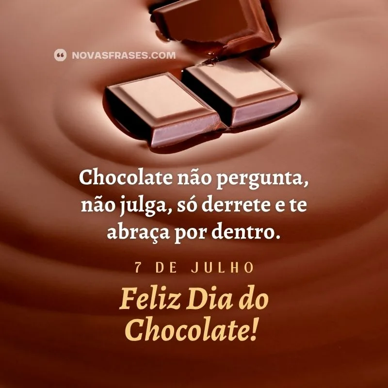 mensagem dia do chocolate