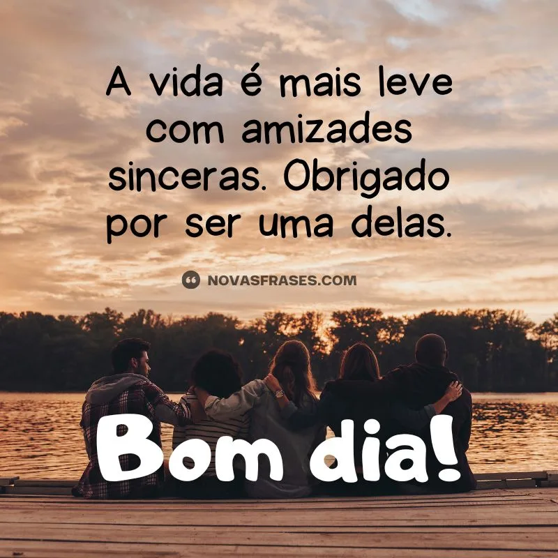 mensagens bom dia amigo