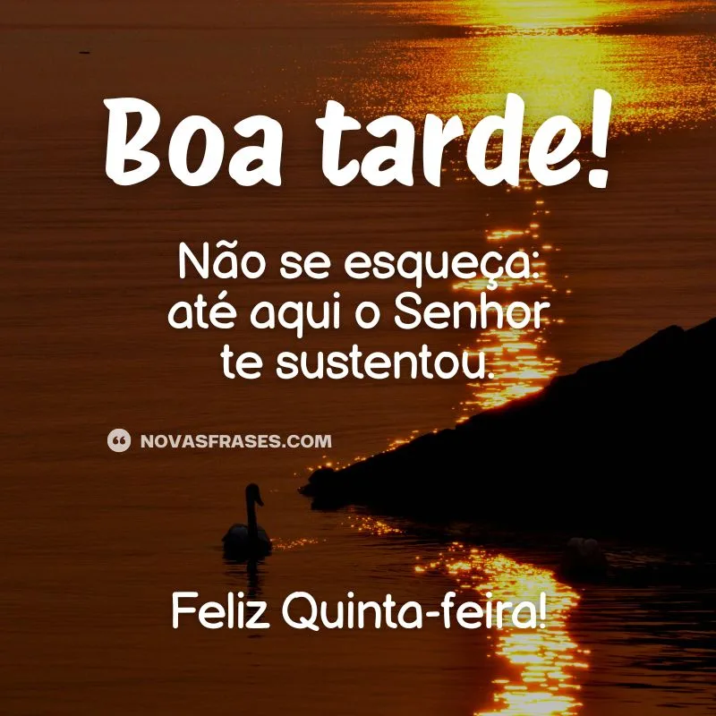 boa tarde feliz quinta-feira