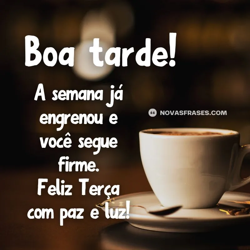 boa tarde feliz terça-feira