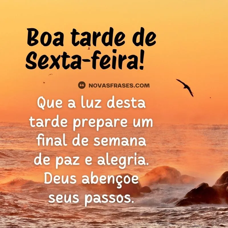 boa tarde sexta-feira