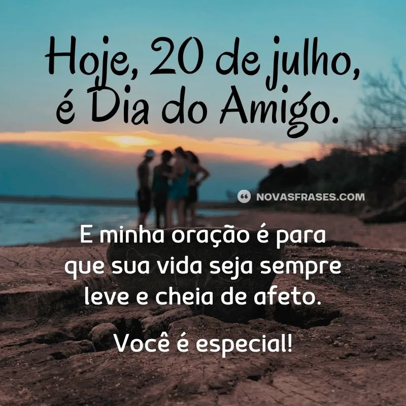 dia do amigo mensagem