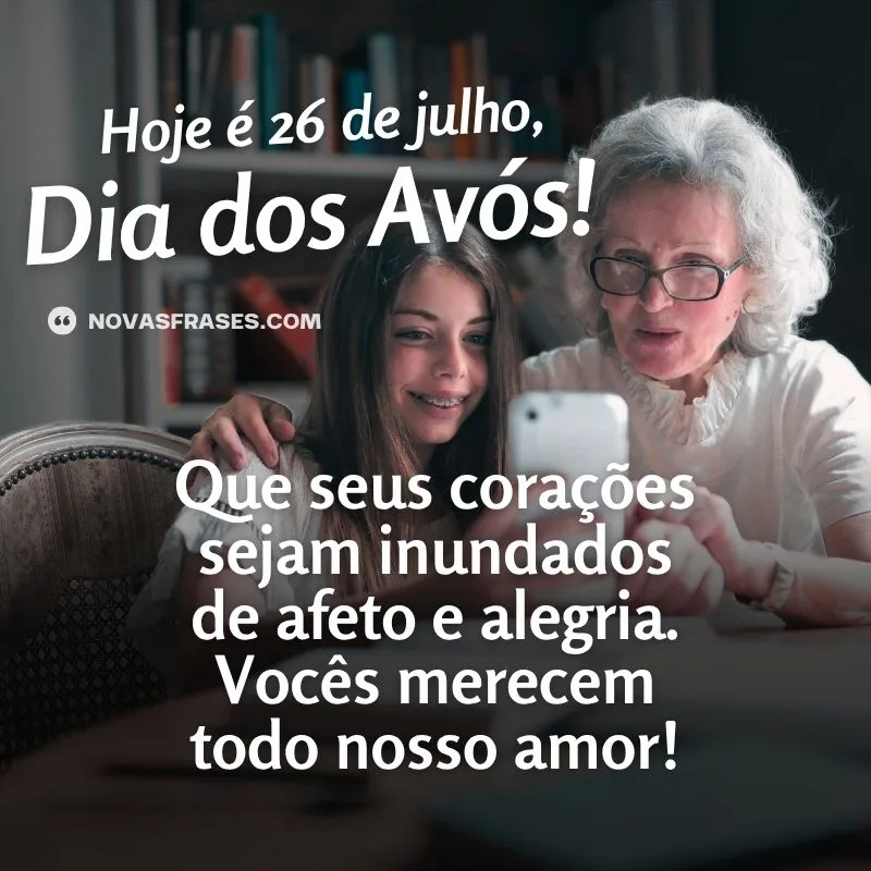 dia dos avós 26 de julho