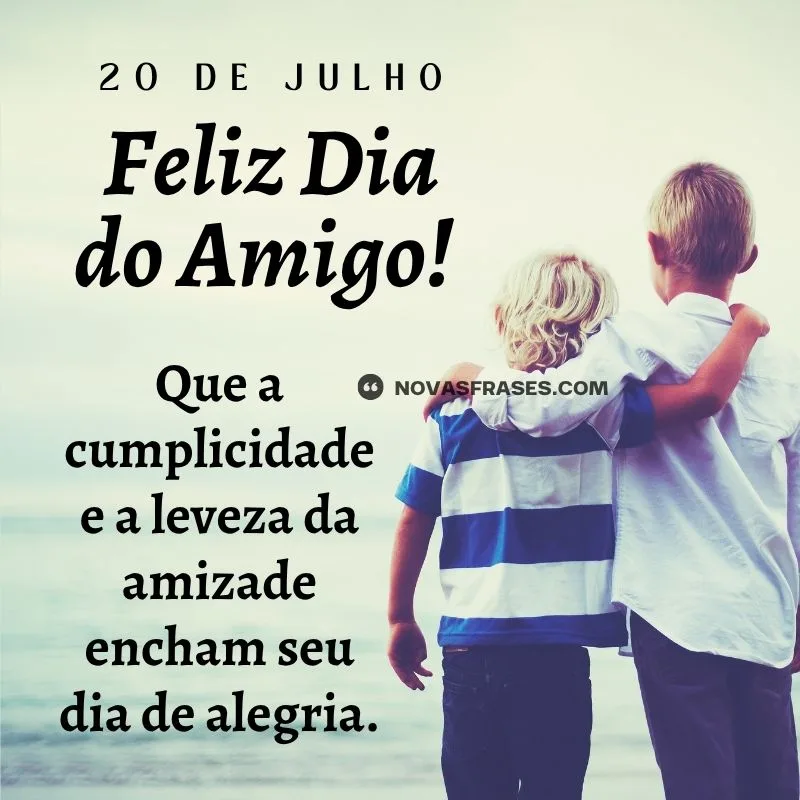 feliz dia do amigo mensagem