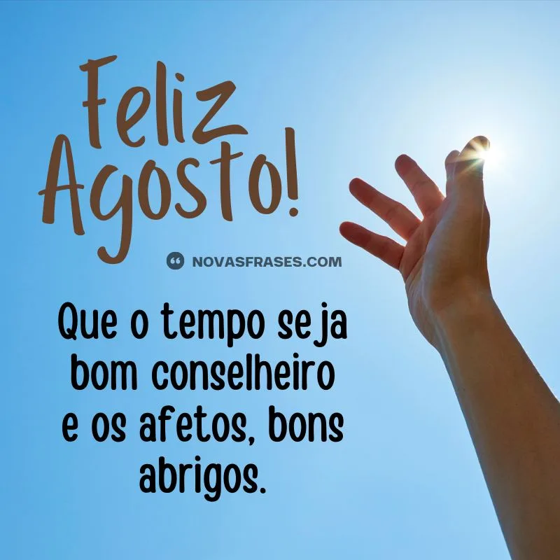 frase agosto