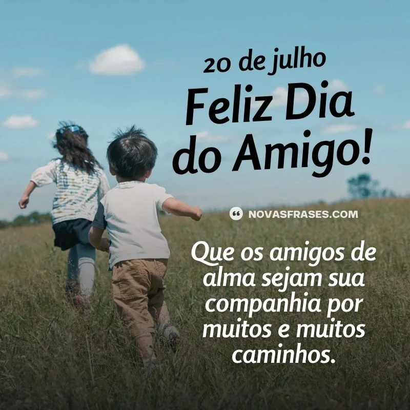 frase dia do amigo