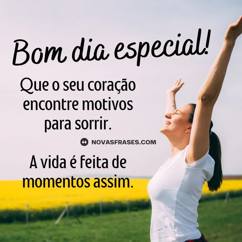 bom dia especial