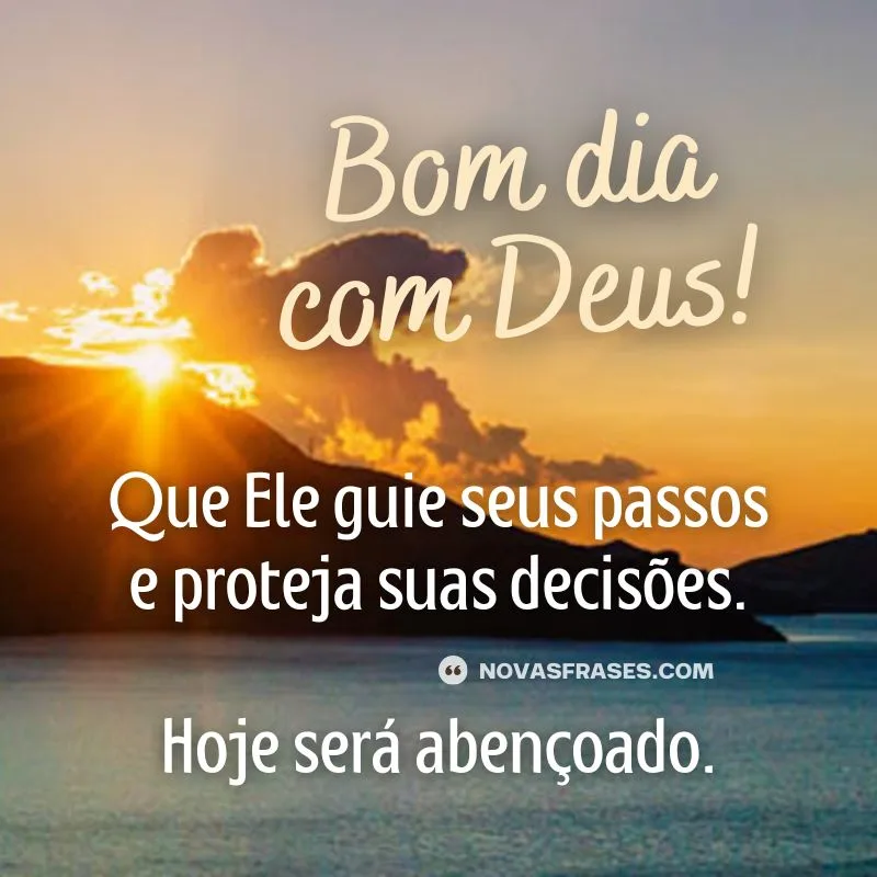 deus bom dia