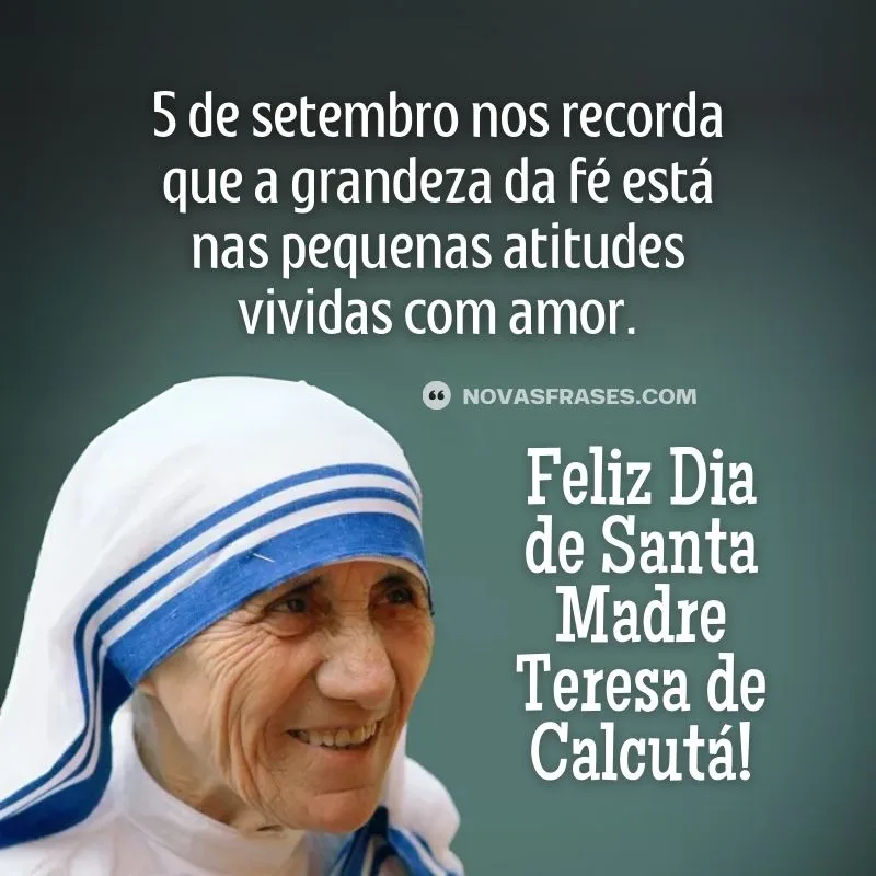 dia de santa madre teresa de calcutá