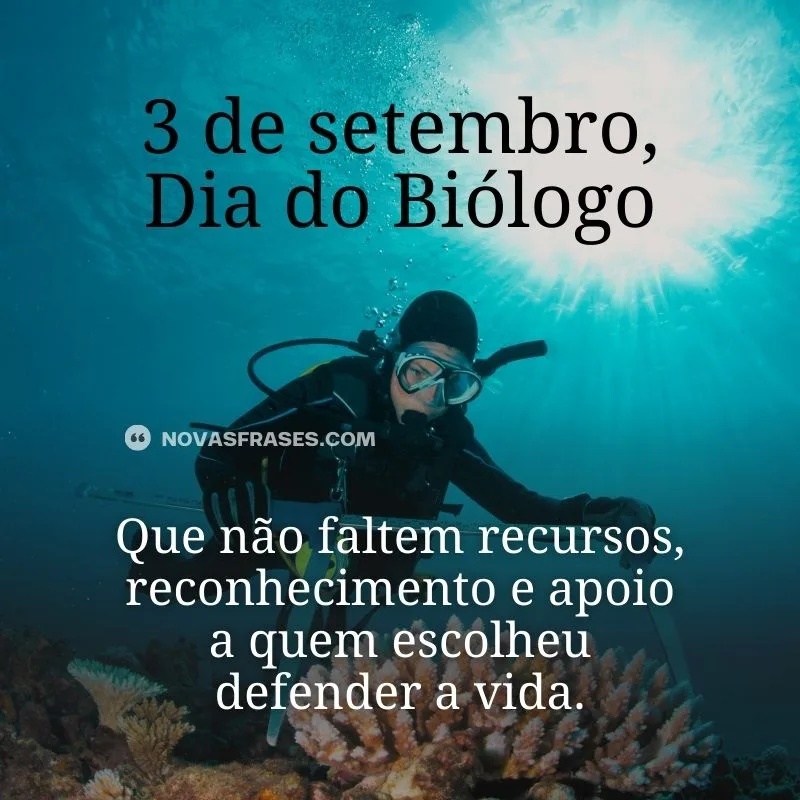 dia do biólogo frases