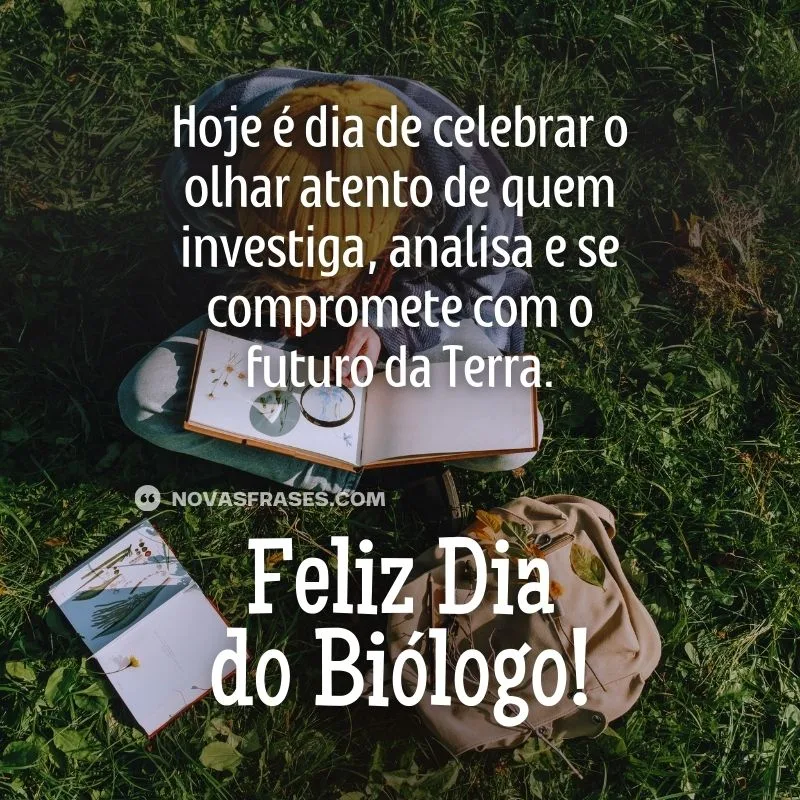 dia do biólogo mensagem