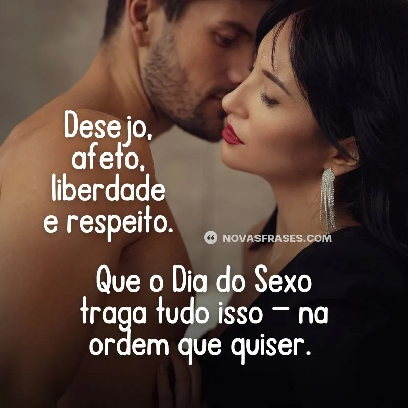dia do sexo frases
