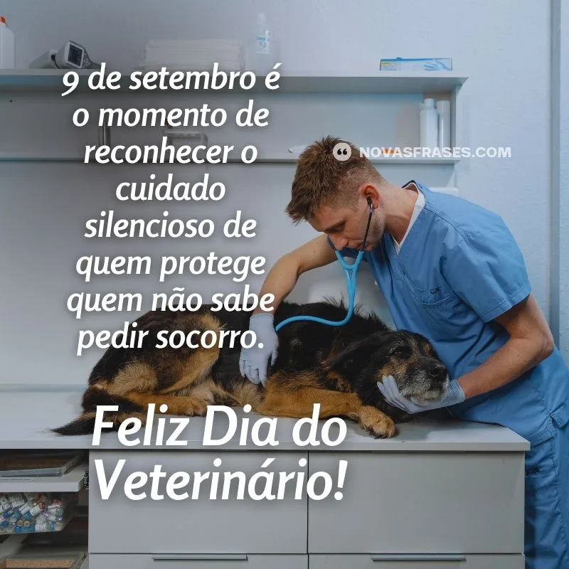 dia do veterinário mensagem