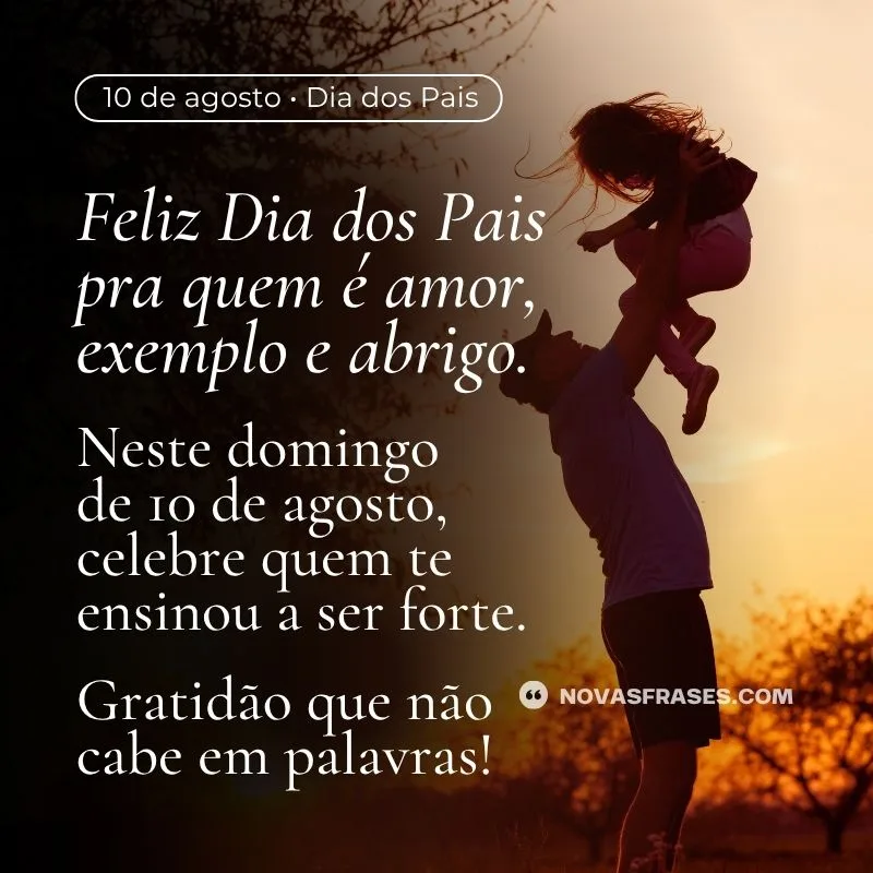 dia dos pais 2025