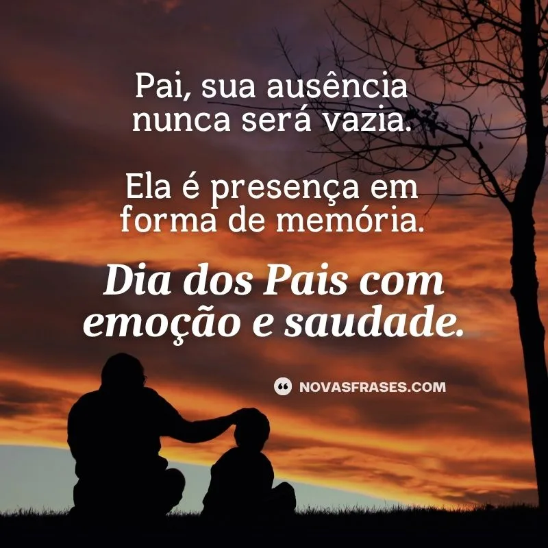 dia dos pais saudade