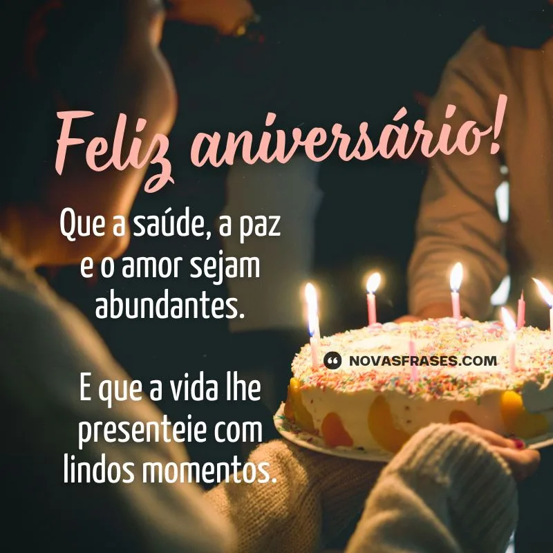 feliz aniversário