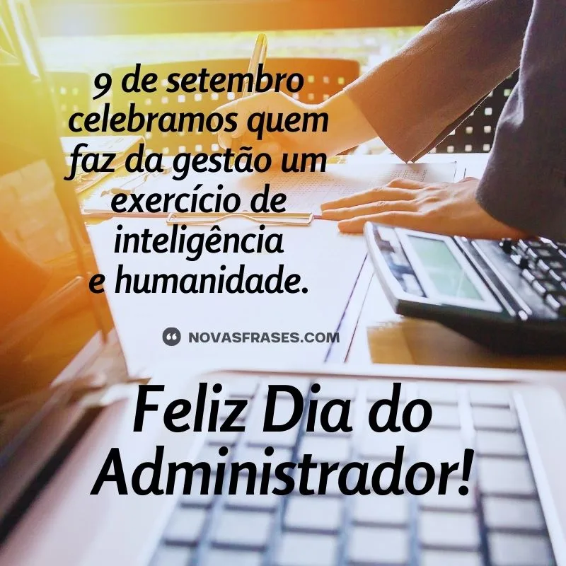 feliz dia do administrador