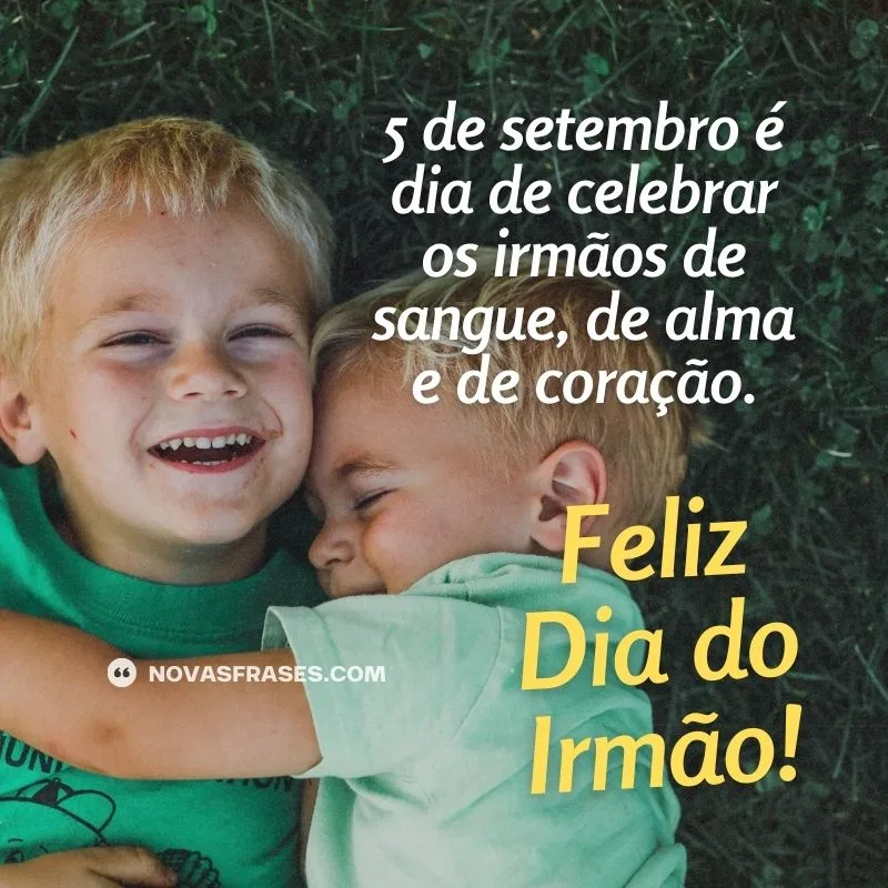 feliz dia do irmão frases