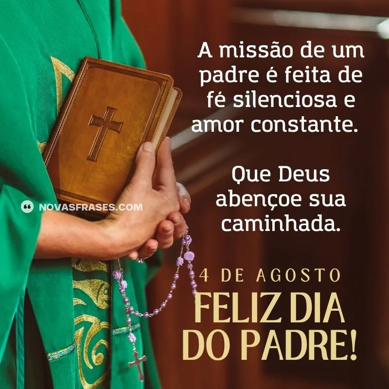 feliz dia do padre