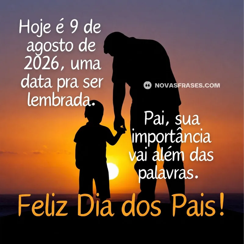 feliz dia dos pais 2026