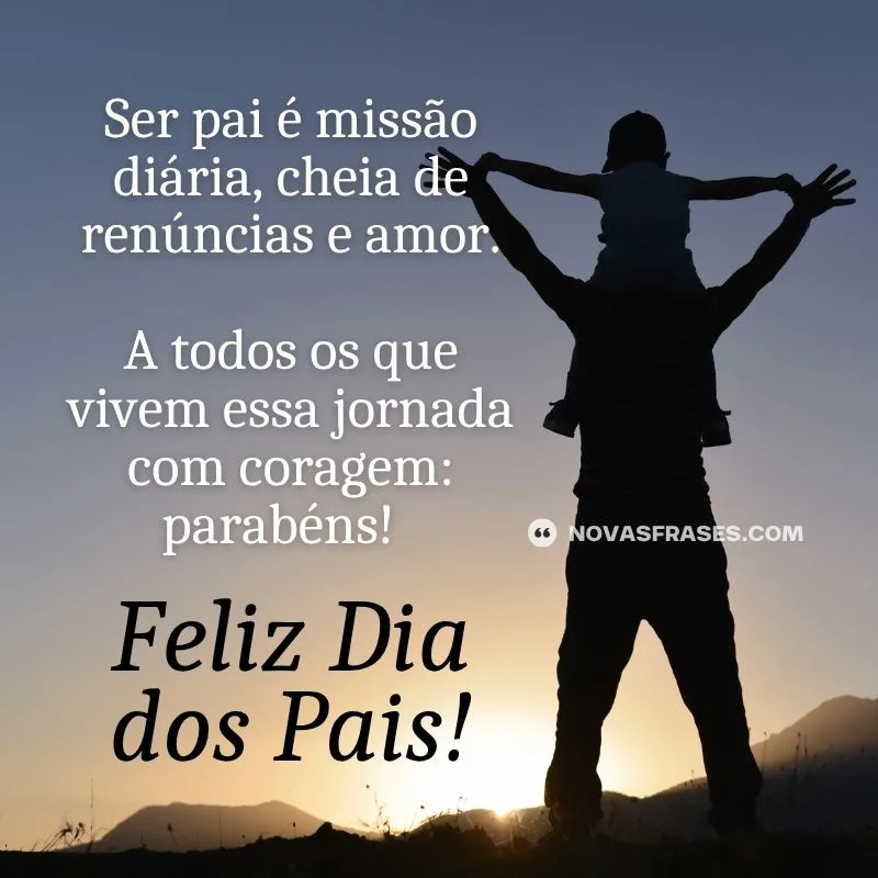 feliz dia dos pais emocionante