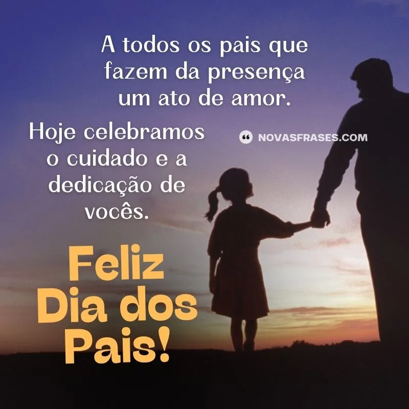 feliz dia dos pais frase