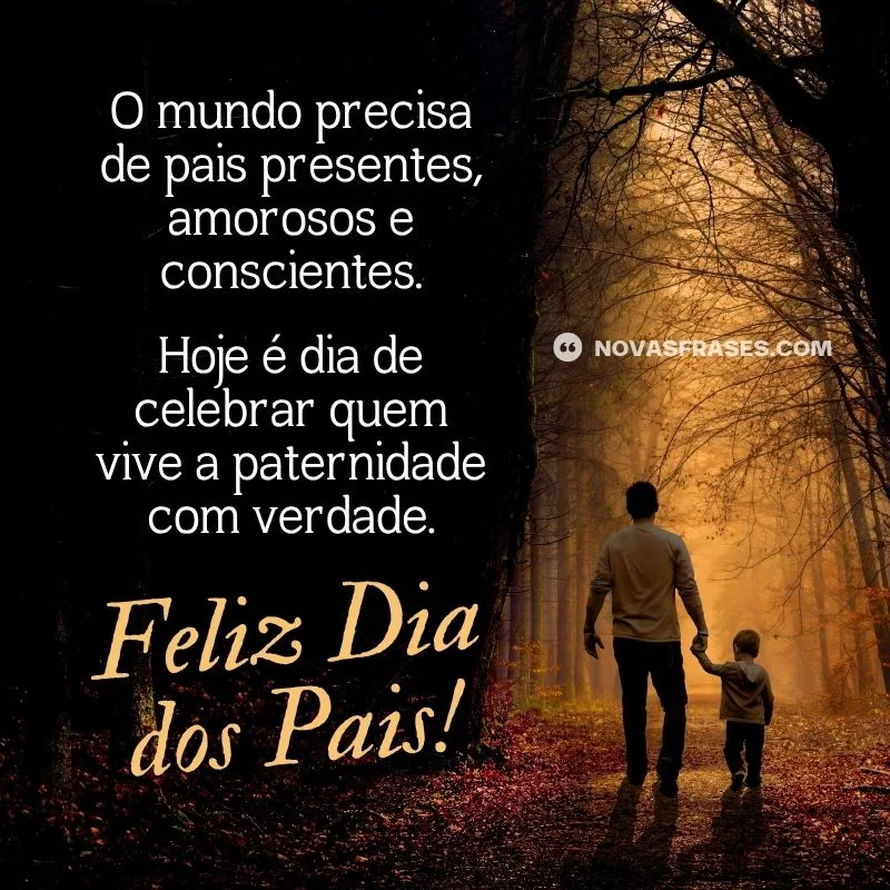feliz dia dos pais mensagem