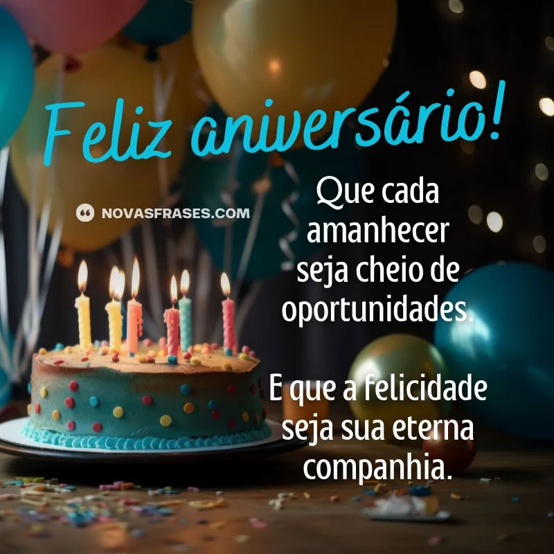 mensagem aniversário