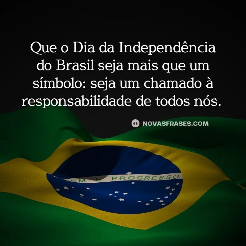 mensagem dia da independência