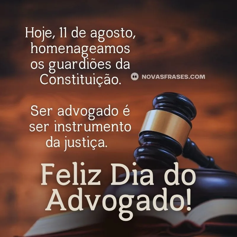 mensagem dia do advogado