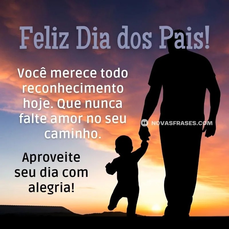 mensagem dia dos pais