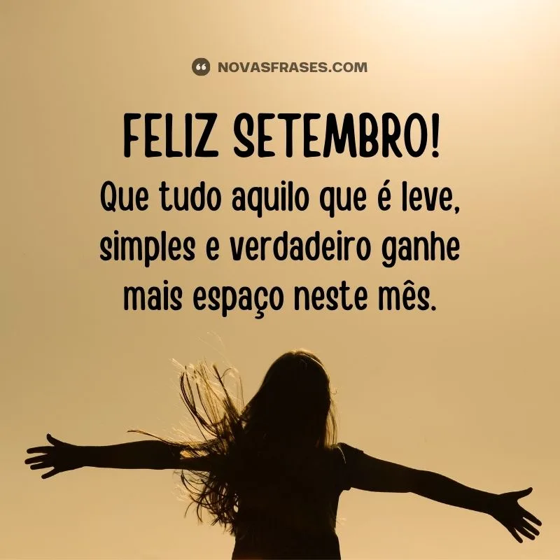 mensagem setembro