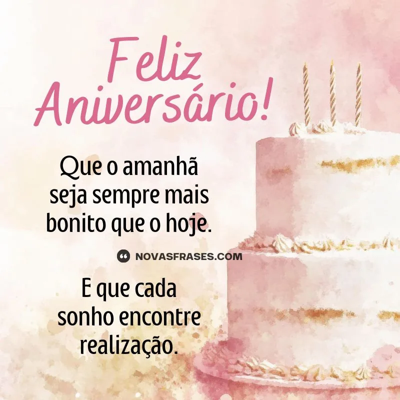 msg de aniversário