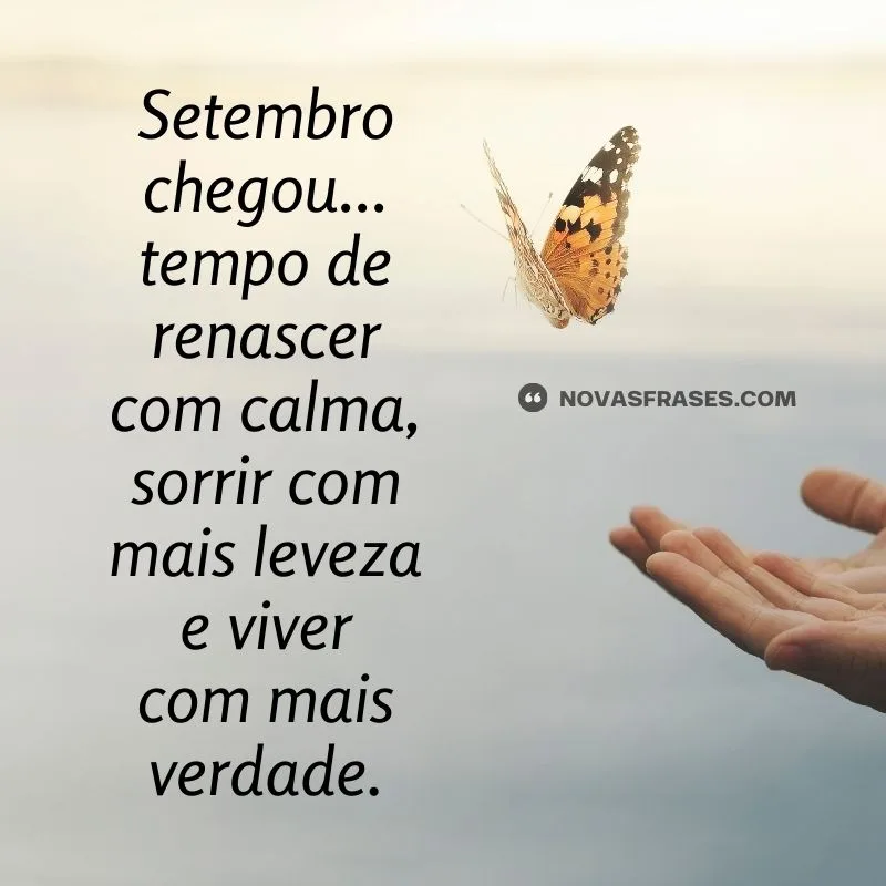 setembro chegou