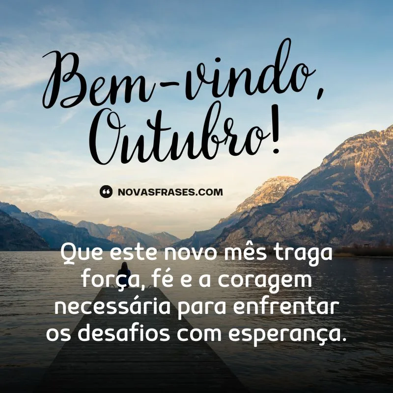 bem-vindo outubro