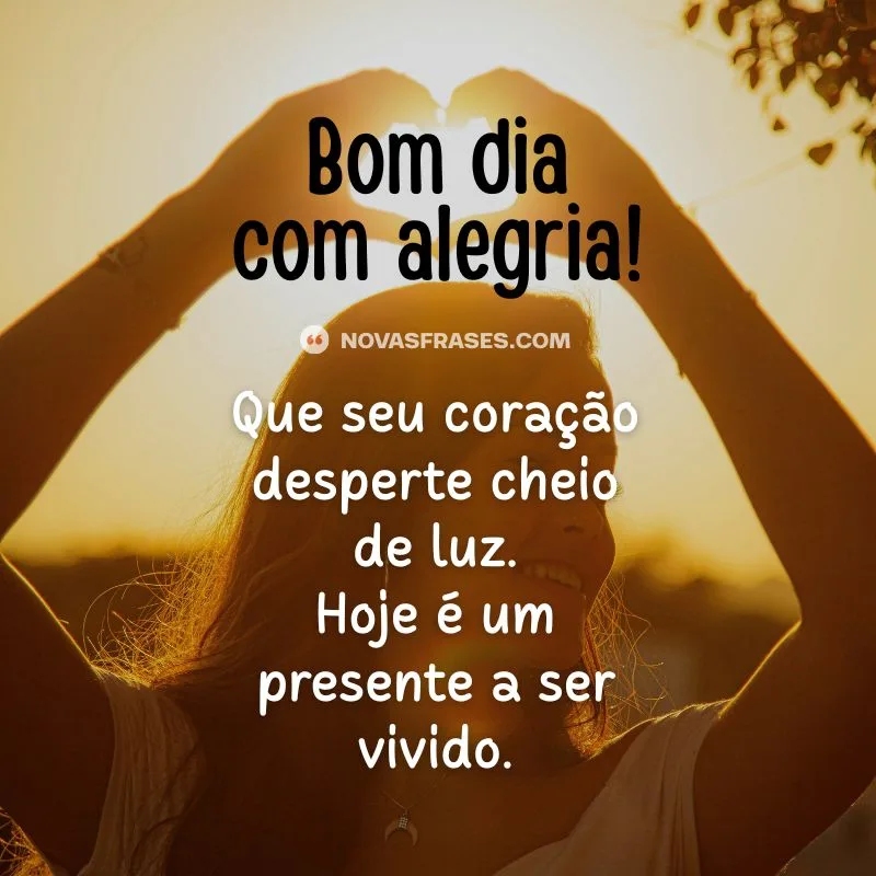 bom dia com alegria