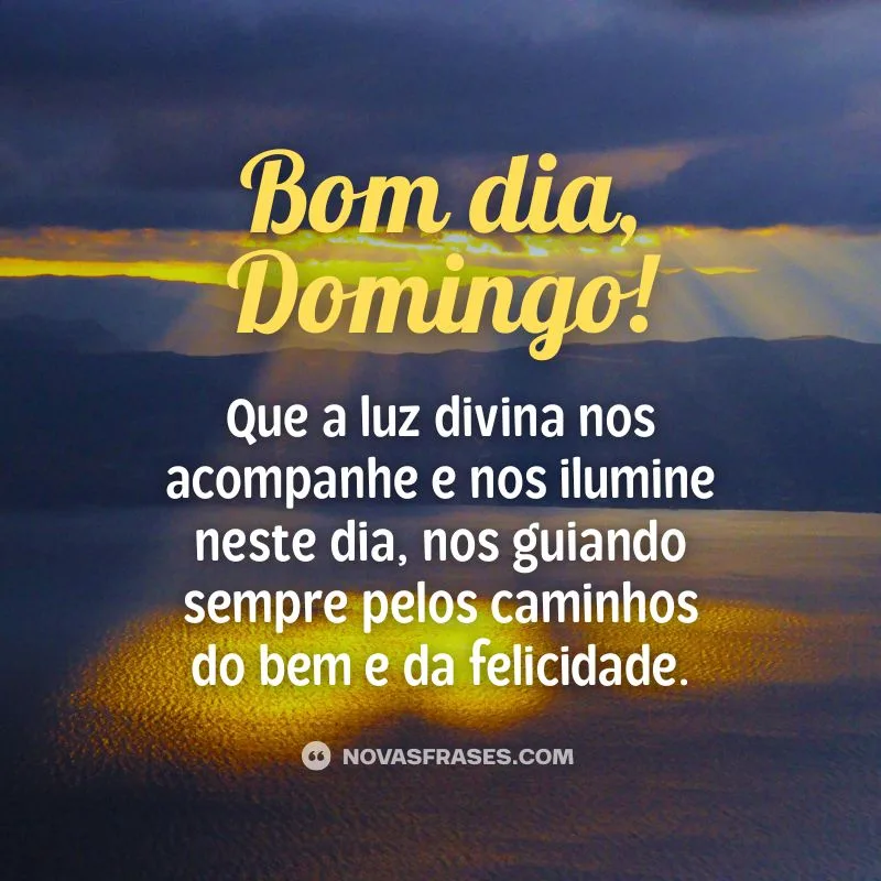 bom dia domingo