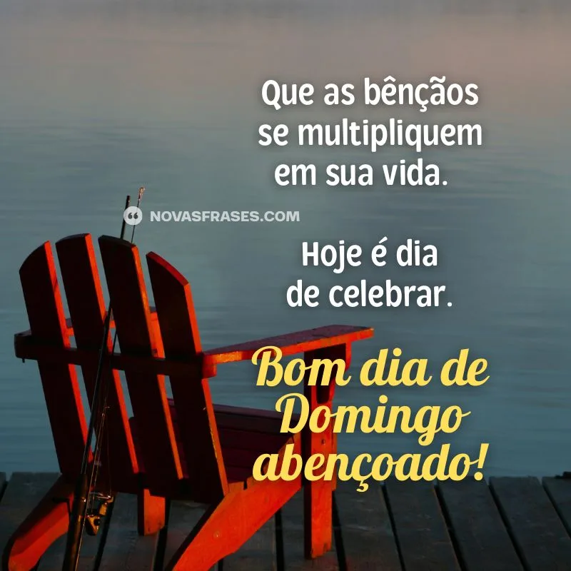 bom dia domingo abençoado
