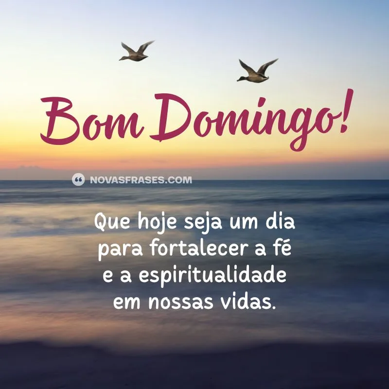 bom domingo