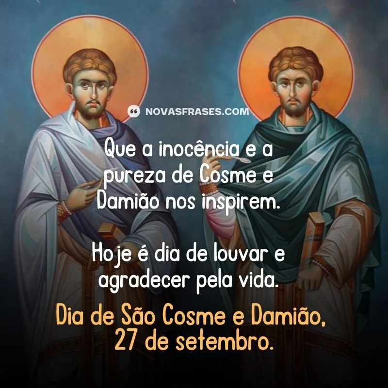 cosme e damião dia