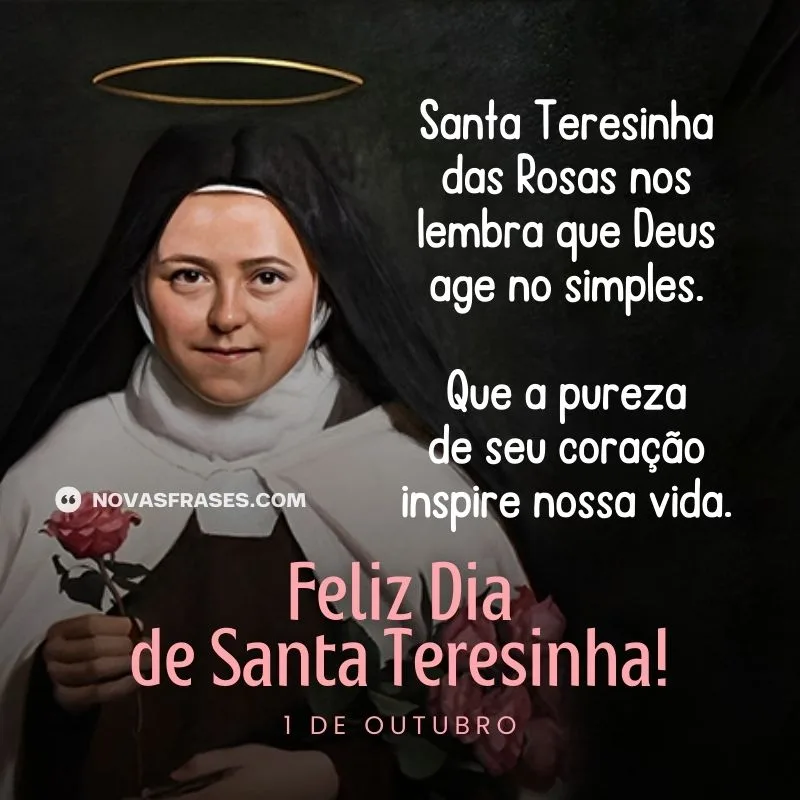 dia de santa teresinha das rosas