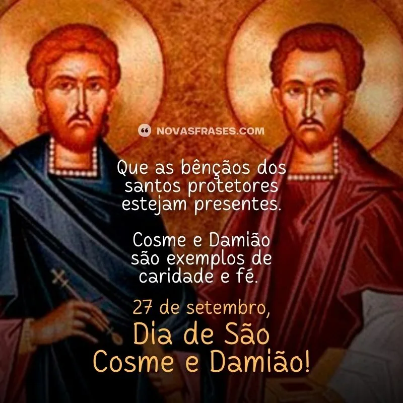 dia de são cosme e damião