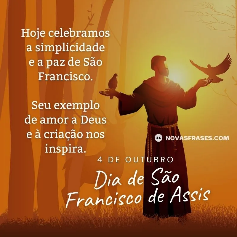 dia de são francisco de assis