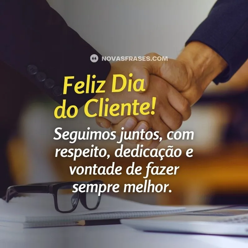 dia do cliente frases