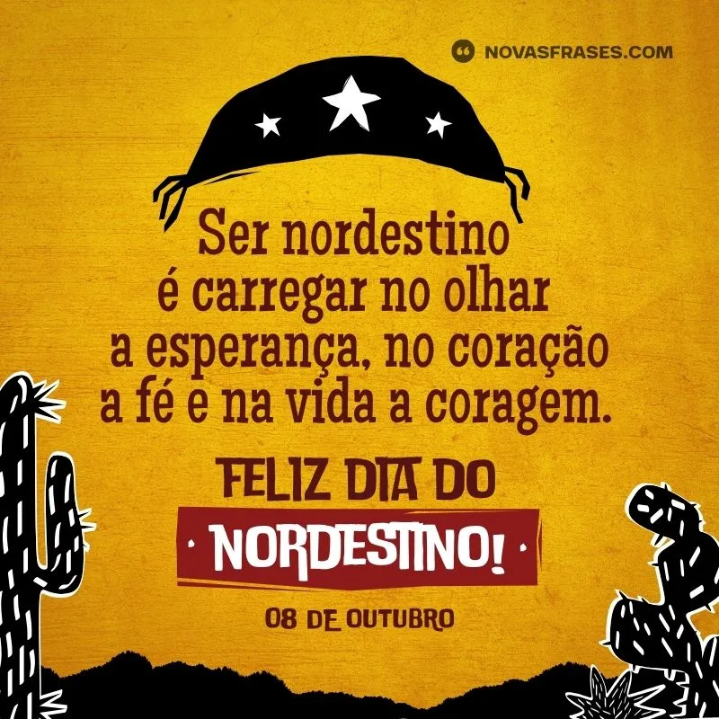 feliz dia do nordestino