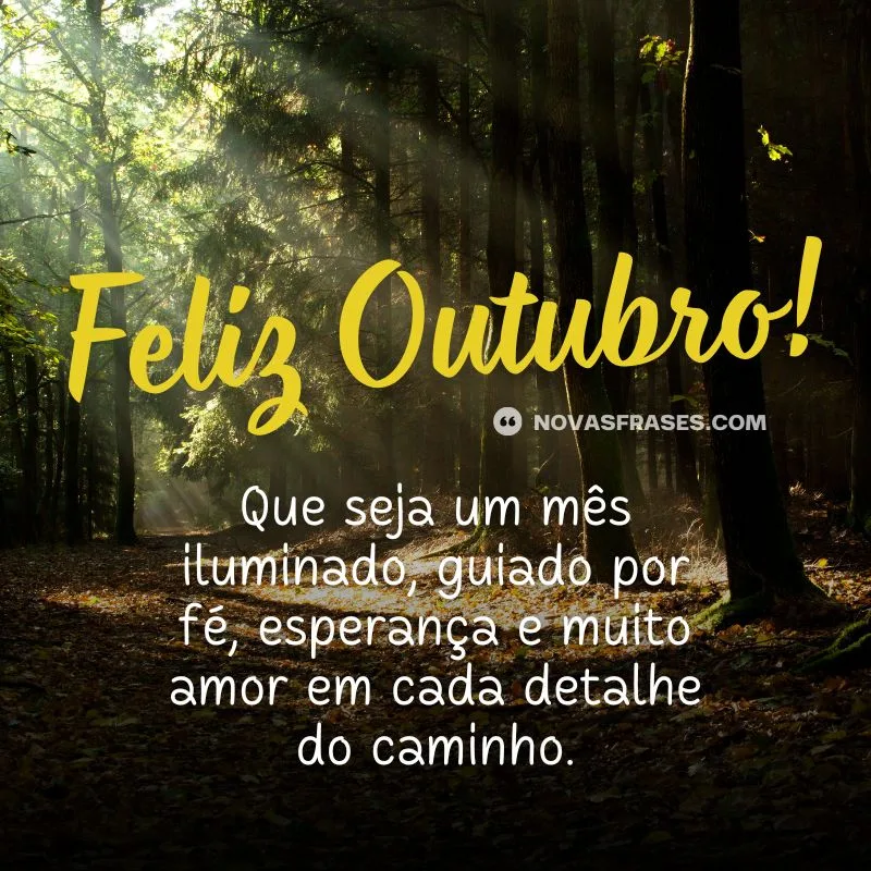 feliz outubro