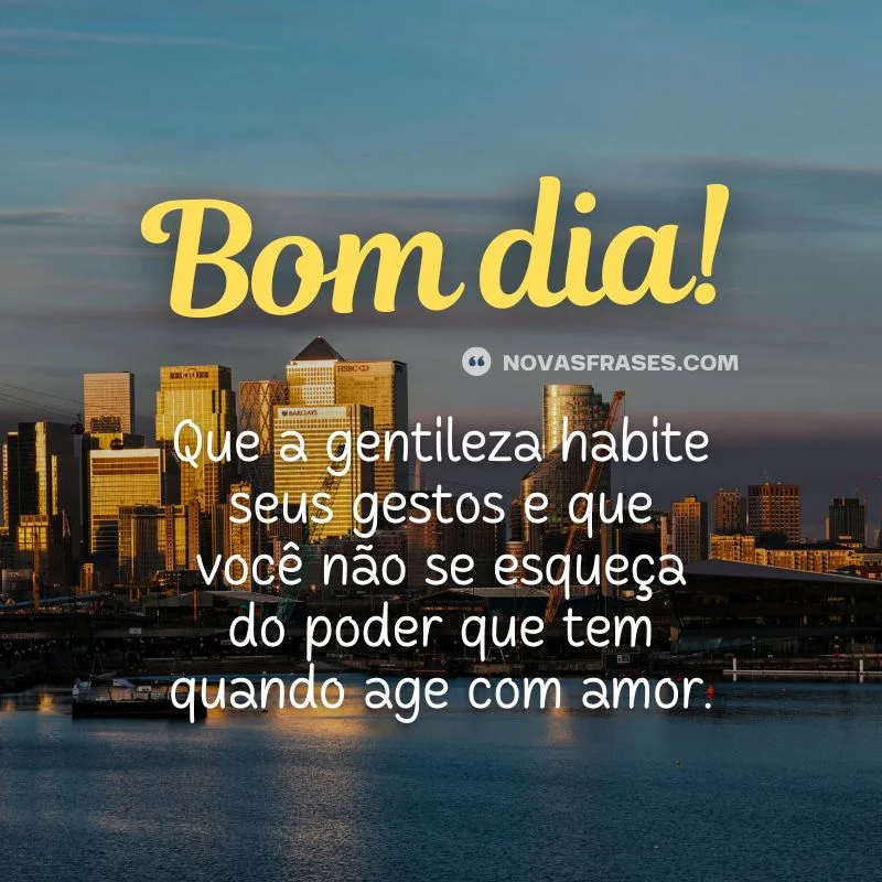 msg bom dia