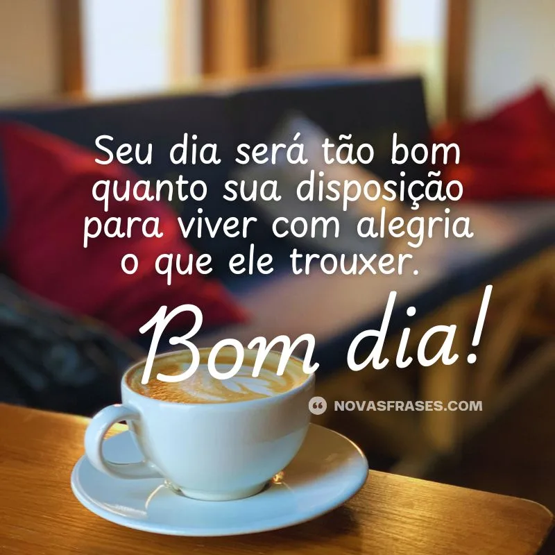 msg de bom dia com alegria