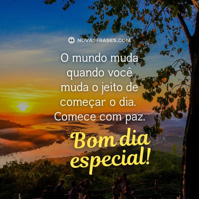 msg de bom dia especial