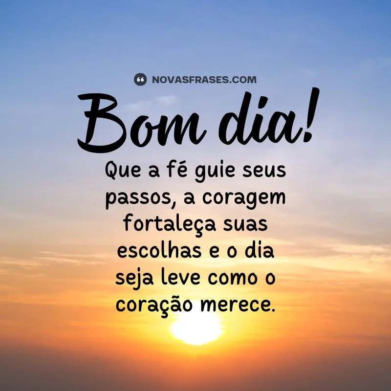 msg de bom dia